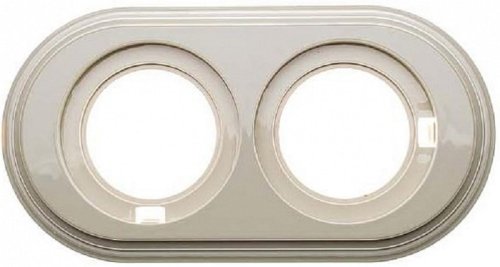 Рамка-ретро универсальная Bironi Лизетта 2-м. пластик слоновая кость картинка